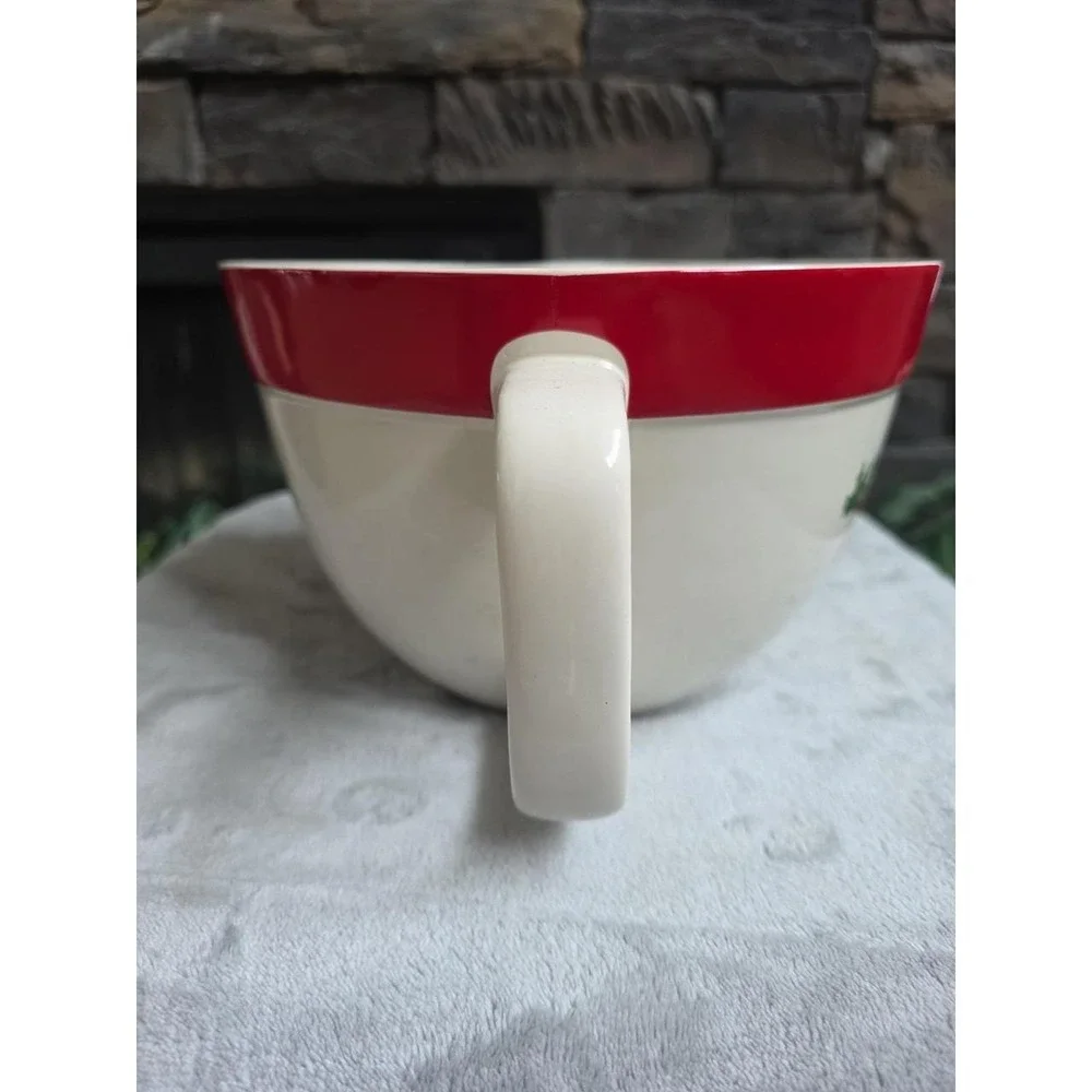 The Bake Shop Christmas Large Mixing Bowl 12